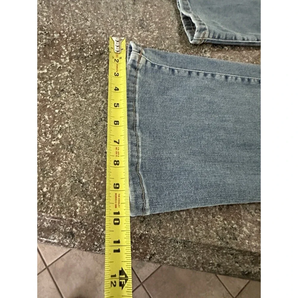 Free People We The Free BluebHigh Waisted Flare Bootcut Denim Jeans Size 28